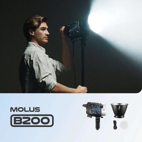 Luz Led Bicolor COB Zhiyun Molus B200 - Imagen 8