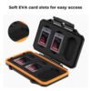 Estuche para tarjetas de memoria XQD o  Cfexpress Tipo-B de 6 ranuras - Imagen 4