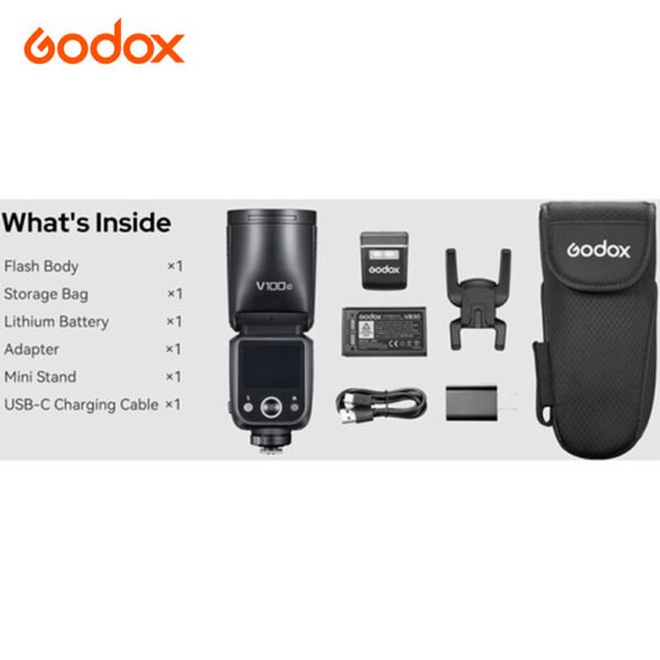 Flash de Cámara Godox V100 - Imagen 14