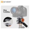 Cabezal de trípode para video FH-03 – K&F Concept - Imagen 7
