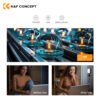 Luz continua Bi color magnético – K&F Concept - Imagen 2