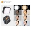 Luz continua Bi color magnético – K&F Concept - Imagen 3