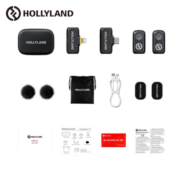 Micrófono Inalámbrico Hollyland Lark A1 COMBO (USB-C y Lightning) - Imagen 3