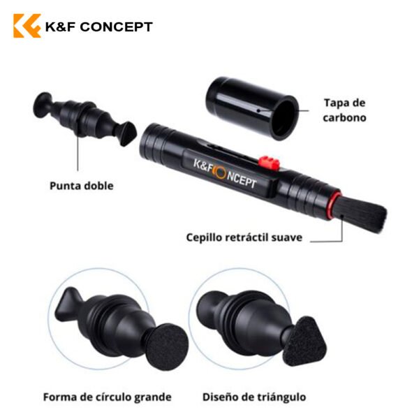 Kit para limpieza de lentes 4 en 1 - Imagen 3
