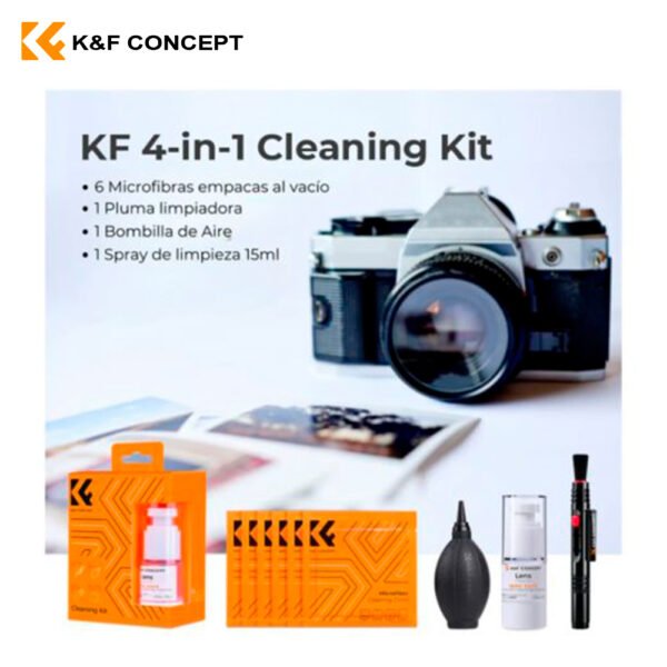 Kit para limpieza de lentes 4 en 1 - Imagen 8
