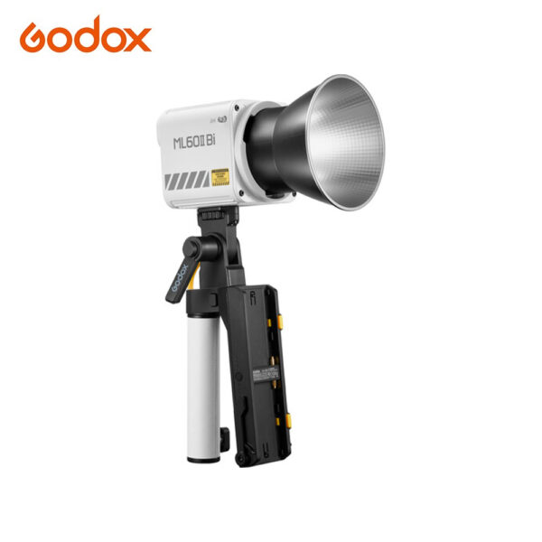 Luz LED Godox ML60II Bicolor con Kit Sujetador de Batería AK-B01 - Imagen 2