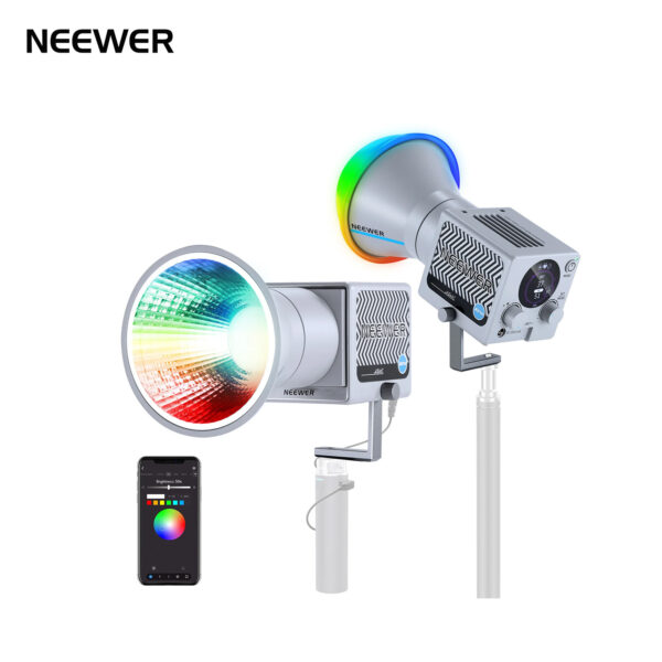 Luz Led portátil de 60W RGB – HS60C - Imagen 3