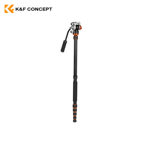 Trípode monopie de fibra de carbono O255C4+FH-03 - Imagen 3