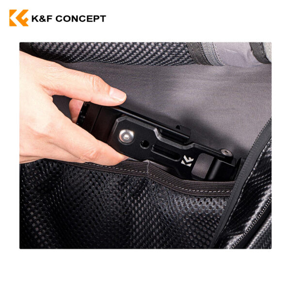 Sujetador de metal para celular (Zapata fria) K&F Concept - Imagen 7