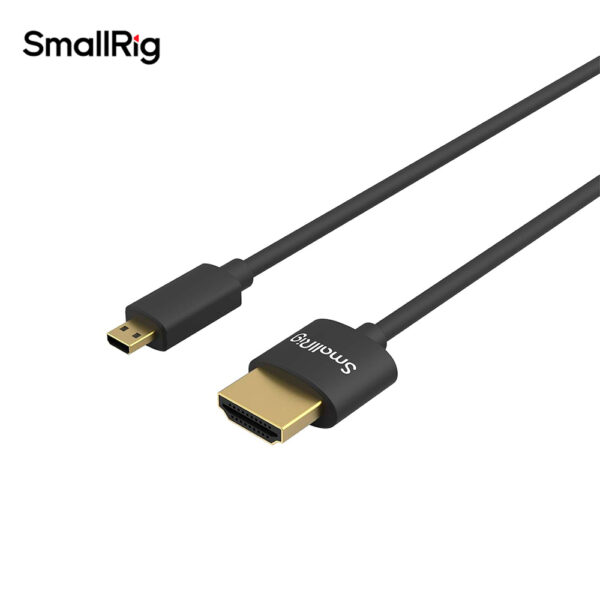 Cable de datos ultrafino HDMI a MICRO HDMI 4k (35CM) - Imagen 2