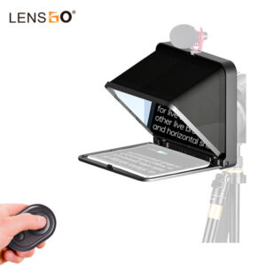 Teleprompter portátil LENSGO TC7 para smartphone , tablets y cámaras