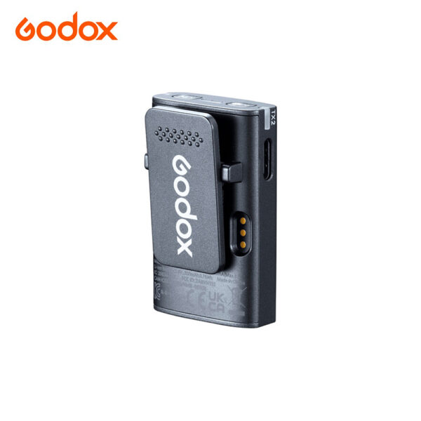 Micrófono inalámbrico Godox Cube-C para 2 personas - Imagen 8