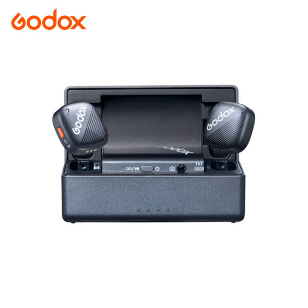 Micrófono inalámbrico Godox Cube-C para 2 personas - Imagen 10