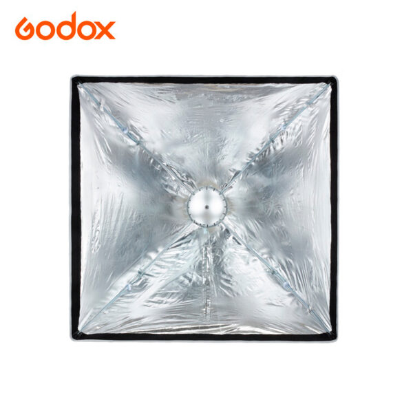 Softbox de armado rápido tipo sombrilla 90x90cm con grilla montura Bowens - Imagen 7