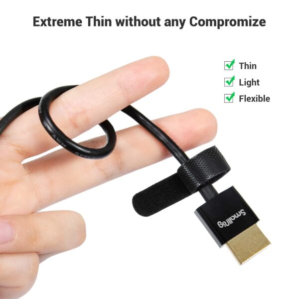 Cable de datos ultrafino HDMI a MICRO HDMI 4k (35CM) - Imagen 5