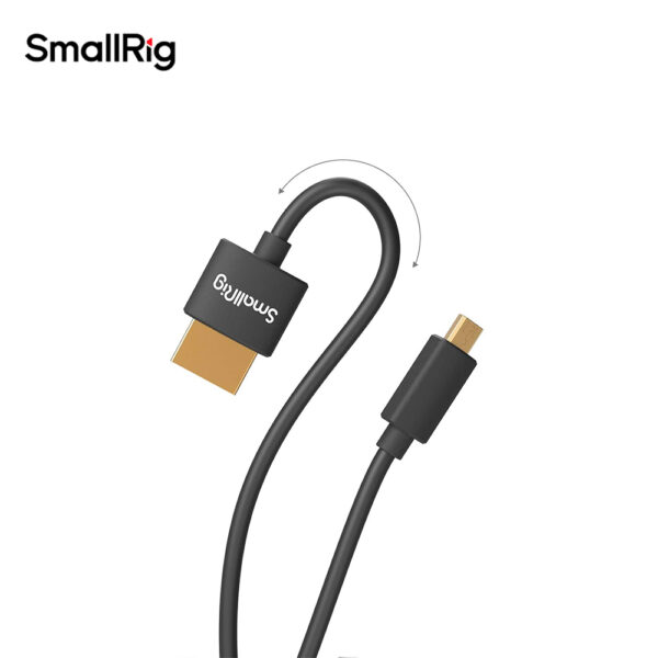 Cable de datos ultrafino HDMI a MICRO HDMI 4k (35CM) - Imagen 7