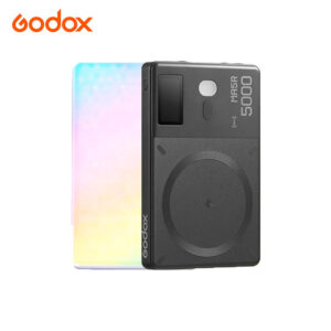 Panel Luz Led RGB Godox MA5R y Power Bank (Negro)