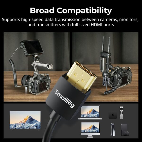 Cable de datos HDMI a HDMI 4k en espiral - Imagen 8