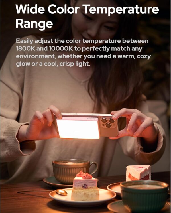 Panel Luz Led RGB Godox MA5R y Power Bank (Negro) - Imagen 9
