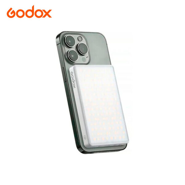 Panel Luz Led RGB Godox MA5R y Power Bank (Negro) - Imagen 3