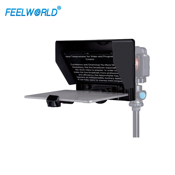 Teleprompter FeelWorld TP10 de 10" para Celulares/Tablet/Cámara