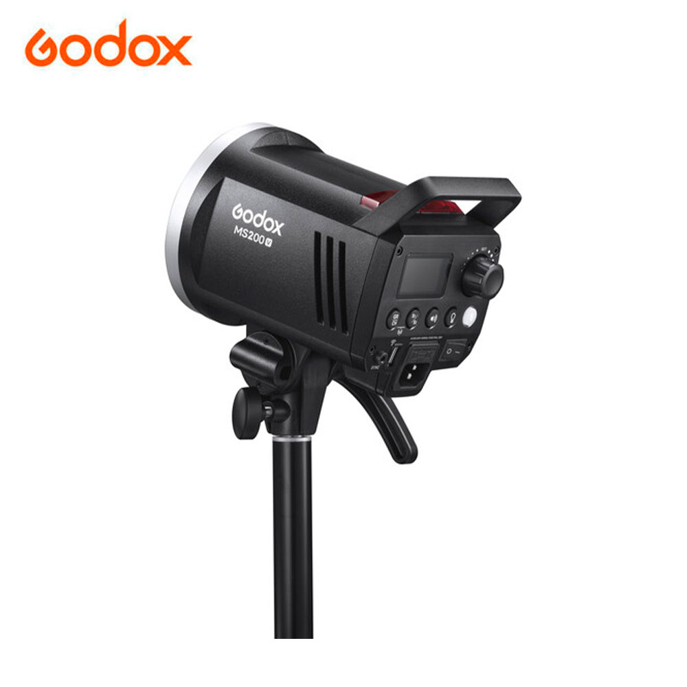 Flash de Estudio Godox MS200-V con Luz LED de Modelado - Imagen 2
