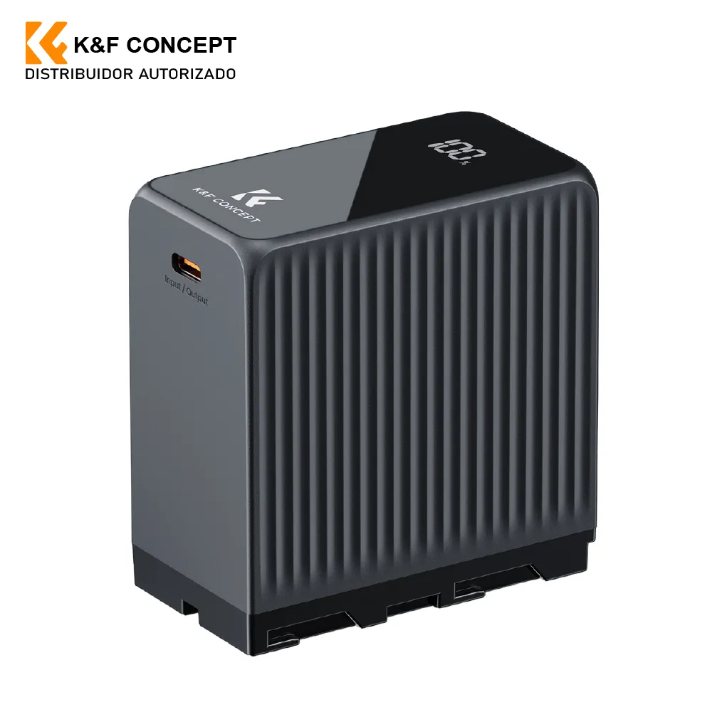 Batería Inteligente NP-F970 10500mAh con Pantalla OLED y Carga Rápida 45W - Imagen 2