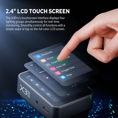 Disparador de flash Godox X3 PRO - Imagen 8