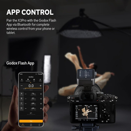 Disparador de flash Godox X3 PRO - Imagen 11