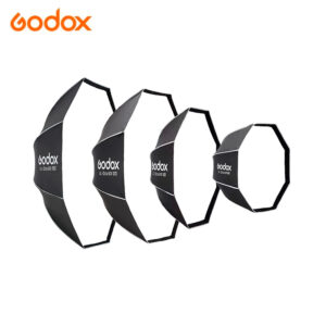 Octabox de armado rápido tipo sombrilla con grilla (Montura Bowens)