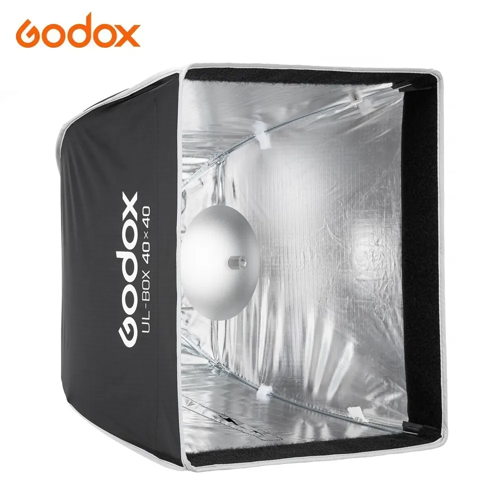 Softbox cuadrado de armado rápido tipo sombrilla con grilla (Montura Bowens) - Imagen 3