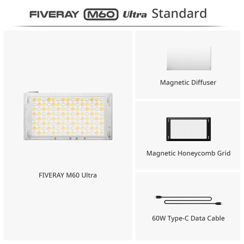 Luz Led Zhiyun Fiveray M60 Ultra RGB - Imagen 11