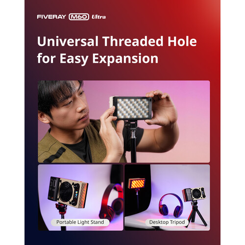 Luz Led Zhiyun Fiveray M60 Ultra RGB - Imagen 15